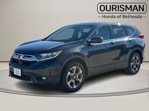 Gray 2018 Honda CR-V EX-L