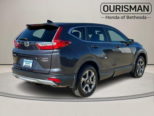Gray 2018 Honda CR-V EX-L