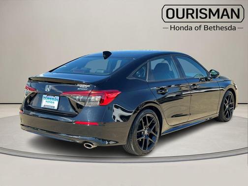 Black 2024 Honda Civic Sport