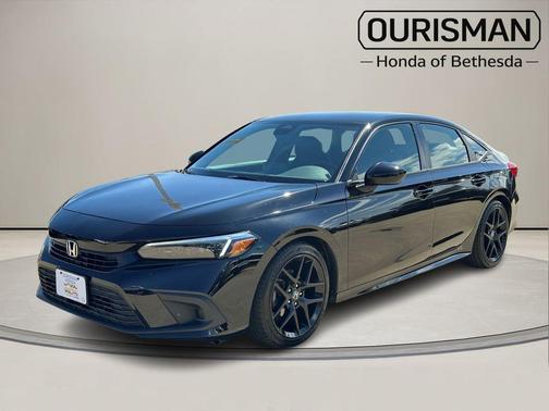 Black 2024 Honda Civic Sport