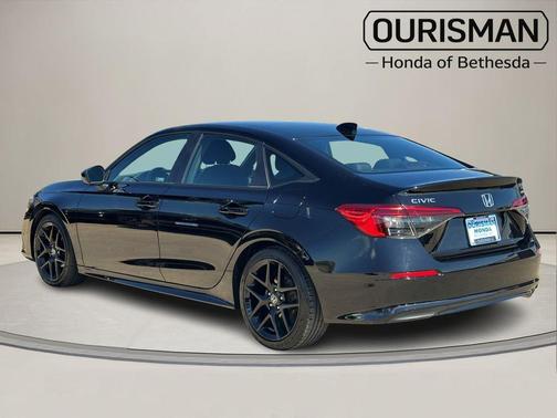 Black 2024 Honda Civic Sport