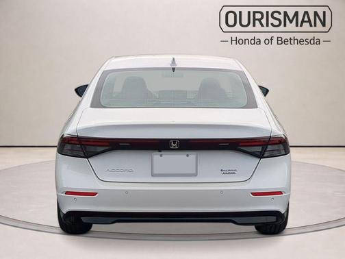 Platinum White Pearl 2026 Honda Accord Hybrid Touring