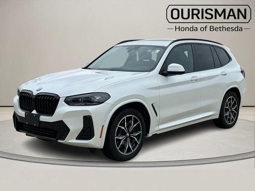 White Metallic 2023 BMW X3 xDrive30i
