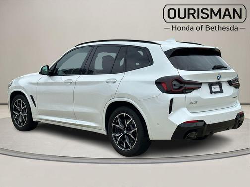 White Metallic 2023 BMW X3 xDrive30i