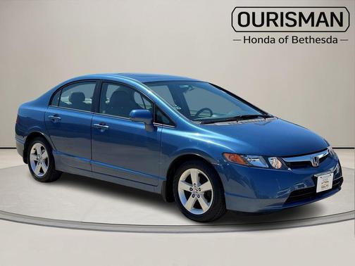 Atomic Blue Metallic 2008 Honda Civic EX-L