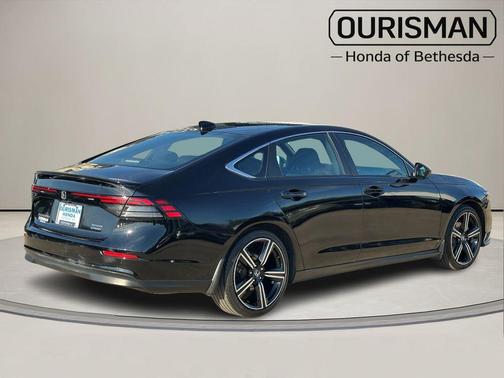 Crystal Black 2024 Honda Accord Hybrid Sport
