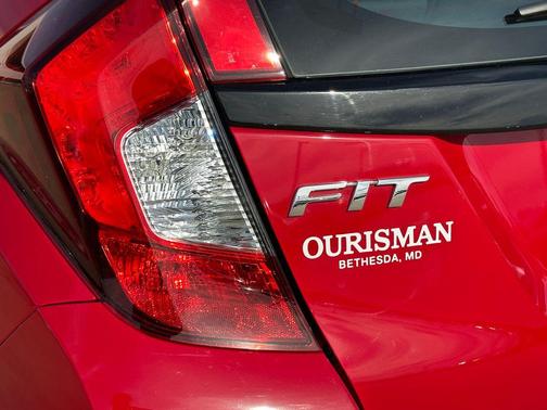 Red 2020 Honda Fit LX