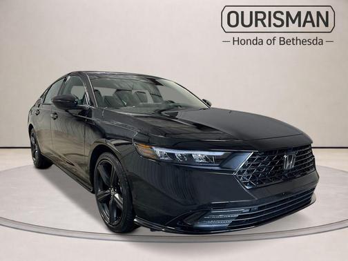 Black 2026 Honda Accord Hybrid Sport-L