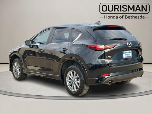 Jet Black Mica 2024 Mazda CX-5 Preferred