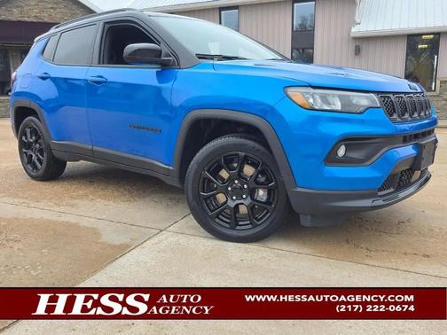 Laser Blue Pearlcoat 2023 Jeep Compass Latitude