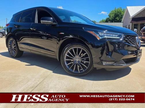 Black 2022 Acura RDX A-Spec Advance Package