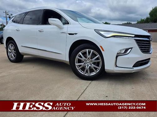 Summit White 2023 Buick Enclave Essence FWD