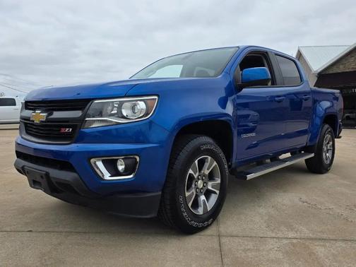 Blue 2018 Chevrolet Colorado Z71