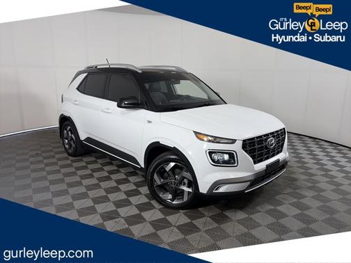 White 2025 Hyundai VENUE Limited