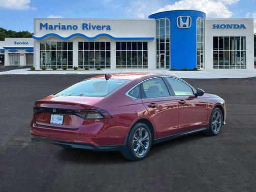 Radiant Red Metallic 2024 Honda Accord EX