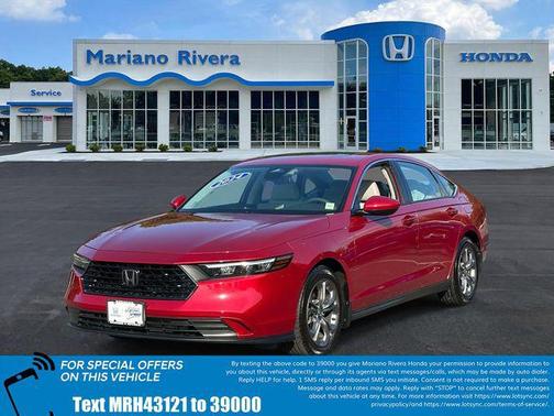 Radiant Red Metallic 2024 Honda Accord EX