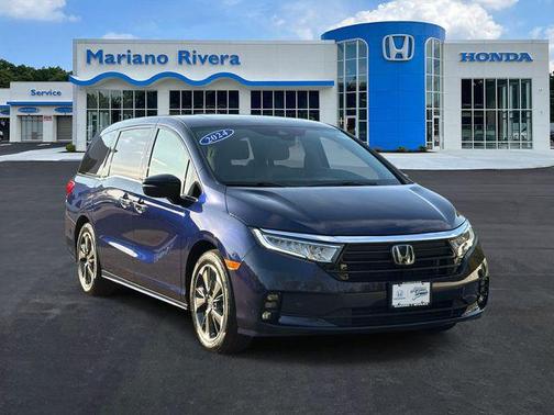 Obsidian Blue Pearl 2024 Honda Odyssey Elite