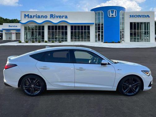 Platinum White Pearl 2023 Acura Integra A-SPEC Technology