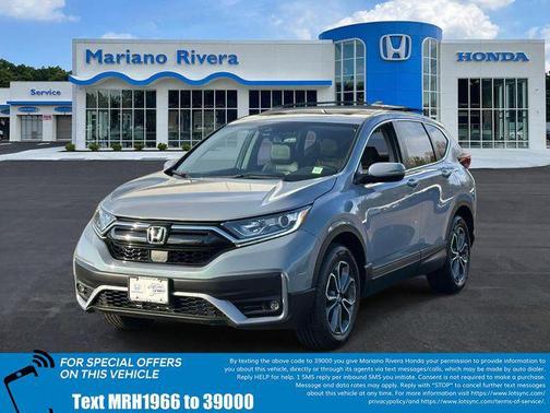 Sonic Gray Pearl 2021 Honda CR-V AWD EX-L