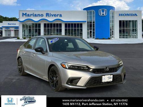 Lunar Silver Metallic 2023 Honda Civic Sport
