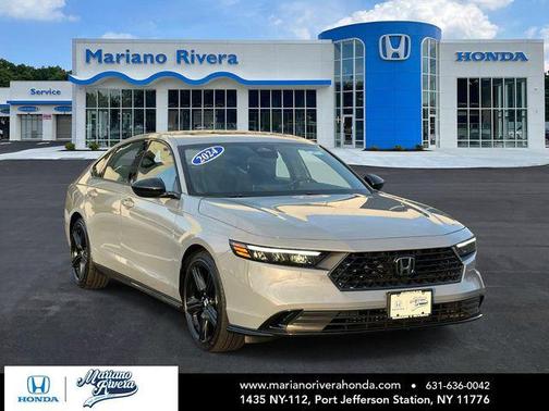 Urban Gray Pearl 2024 Honda Accord Hybrid Sport-L