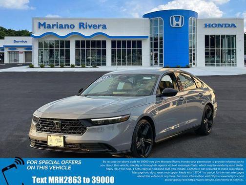 Urban Gray Pearl 2024 Honda Accord Hybrid Sport-L