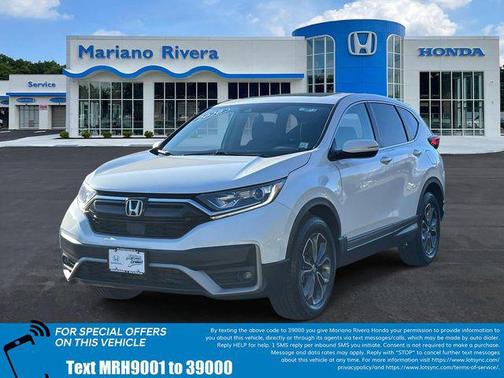Platinum White Pearl 2020 Honda CR-V AWD EX-L
