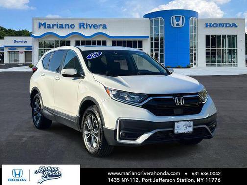 Platinum White Pearl 2020 Honda CR-V AWD EX-L