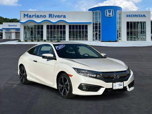 White 2016 Honda Civic Touring
