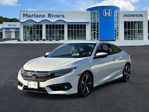 White 2016 Honda Civic Touring