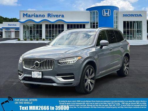 Thunder Grey Metallic 2022 Volvo XC90 Recharge Plug-In Hybrid T8 Inscription Expression 6 Passenger