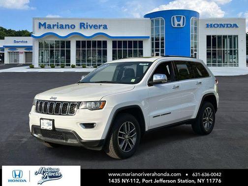Bright White Clearcoat 2017 Jeep Grand Cherokee Limited