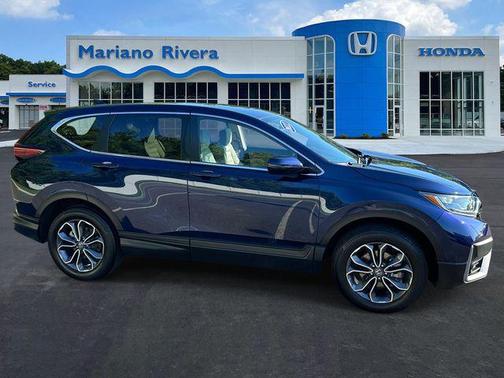 Obsidian Blue Pearl 2022 Honda CR-V AWD EX