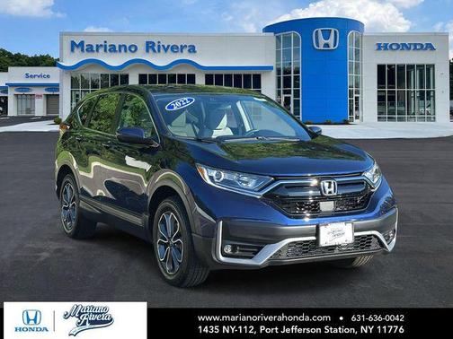 Obsidian Blue Pearl 2022 Honda CR-V AWD EX