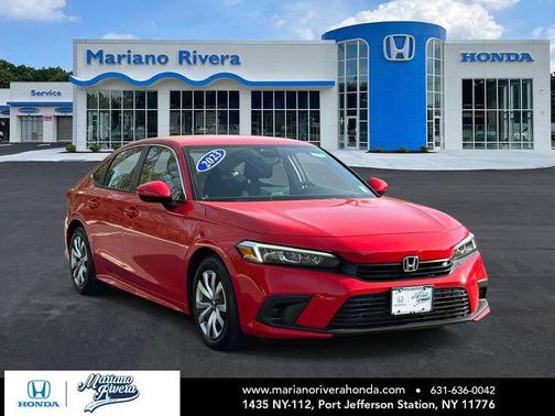 Rallye Red 2023 Honda Civic LX