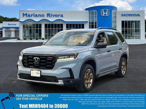 Sonic Gray Pearl 2024 Honda Pilot TrailSport