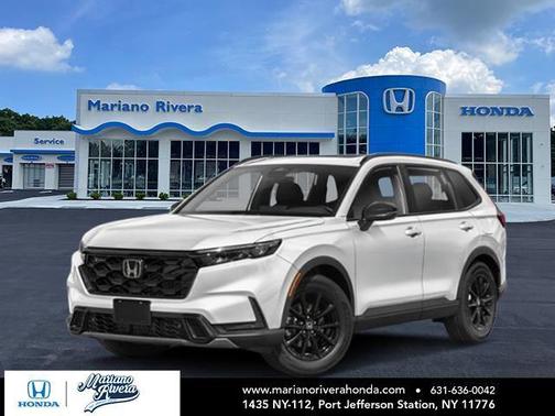 Platinum White Pearl 2026 Honda CR-V Hybrid Sport-L AWD