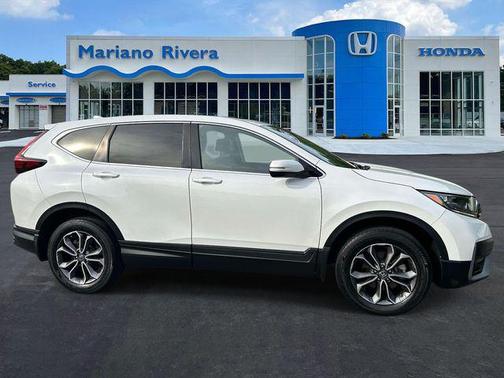 Platinum White Pearl 2020 Honda CR-V AWD EX-L