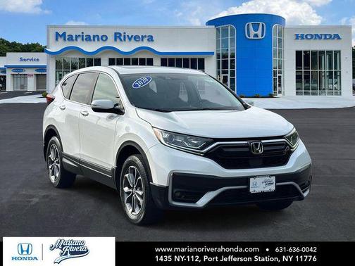 Platinum White Pearl 2020 Honda CR-V AWD EX-L