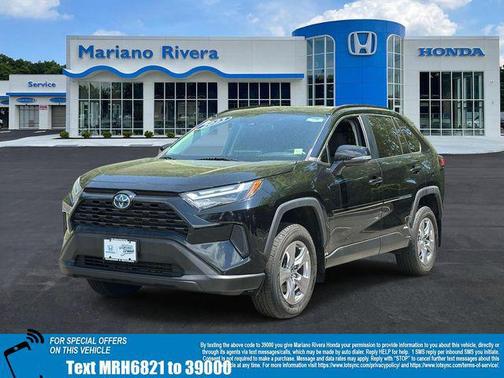 Midnight Black Metallic 2023 Toyota RAV4 Hybrid XLE