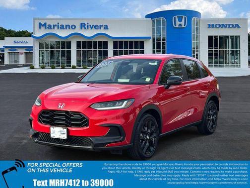 Milano Red 2023 Honda HR-V AWD Sport