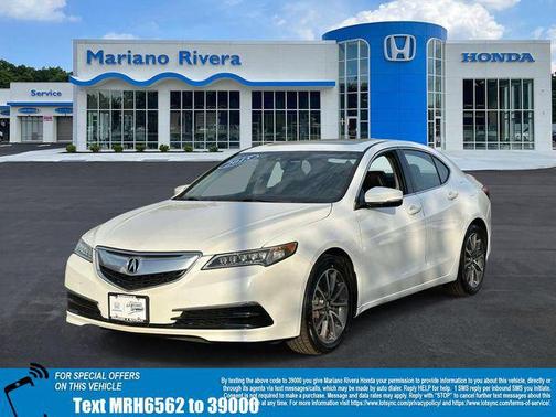 Bellanova White Pearl 2015 Acura TLX V6 Tech