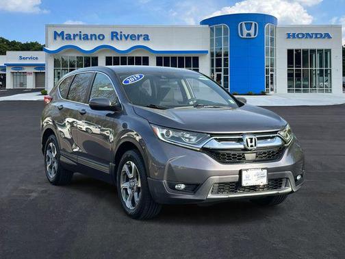 Gray 2019 Honda CR-V EX
