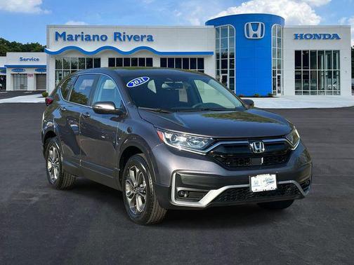 Modern Steel Metallic 2021 Honda CR-V AWD EX-L