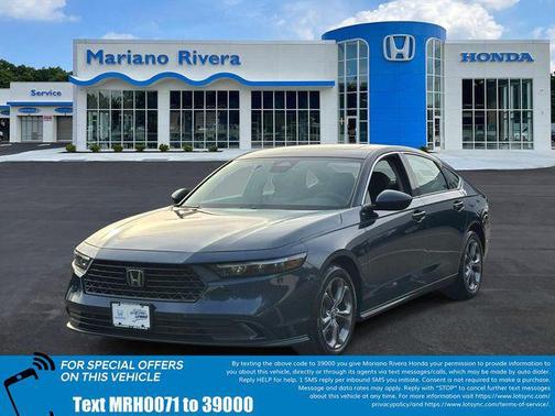 Canyon River Blue Metallic 2024 Honda Accord EX