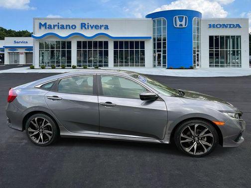 Modern Steel Metallic 2020 Honda Civic Sport