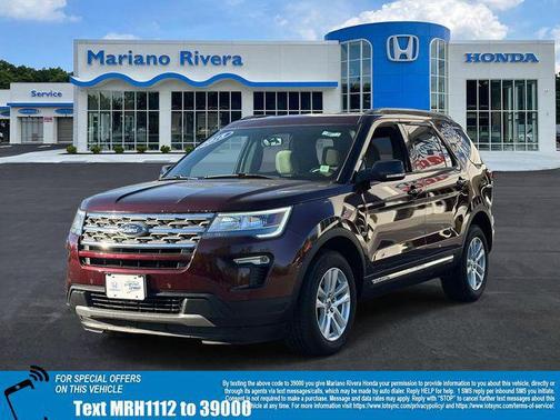 Burgundy Velvet Metallic Tinted Clearcoat 2018 Ford Explorer XLT
