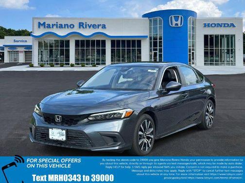 Gray Metallic 2023 Honda Civic EX-L