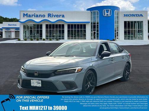 Gray 2023 Honda Civic Sport