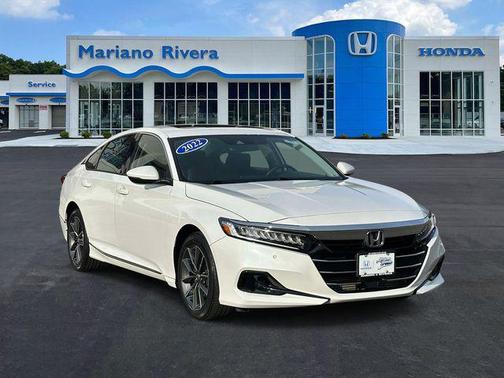 Platinum White Pearl 2022 Honda Accord EX-L 1.5T
